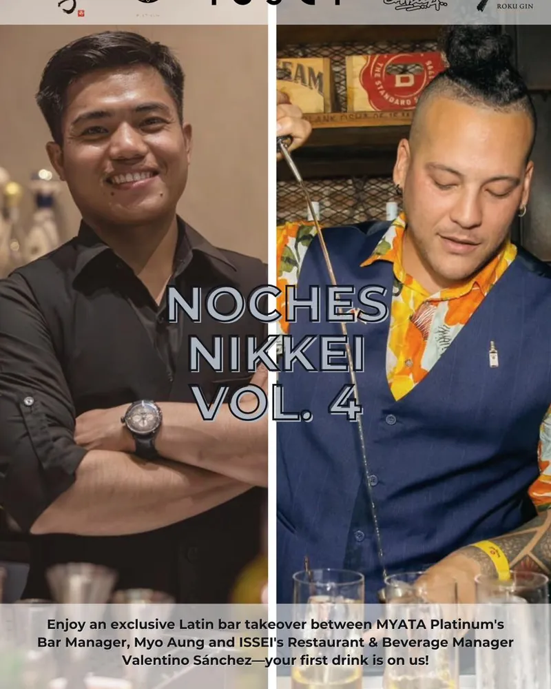 Noches Nikkei Vol. 4 — Latin bar takeover between MYATA Platinum and ISSEI